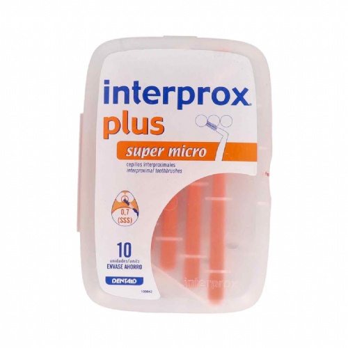 Cepillo espacio interproximal - interprox plus (super micro envase ahorro 10 u)