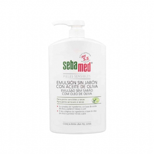 Sebamed emulsion sin jabon con aceite de oliva (1 l)