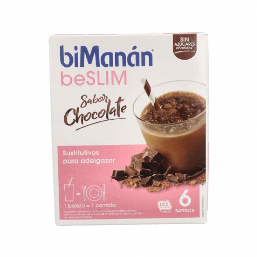 Bimanan batido chocolate (250 g 50 g x 5 u)