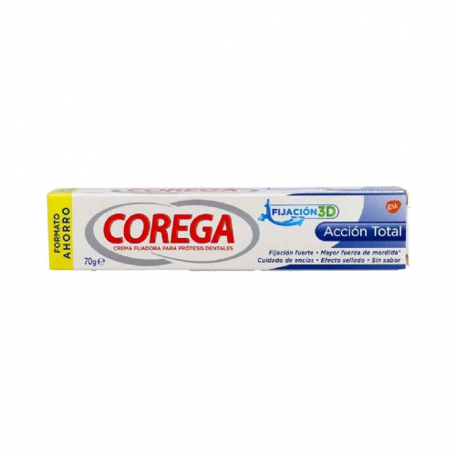 Corega accion total crema fijadora - adhesivo protesis dental (70 g)