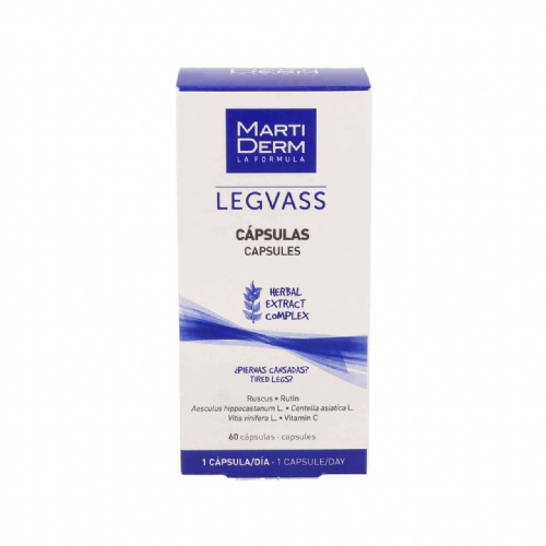 Martiderm legvass oral (60 capsulas)