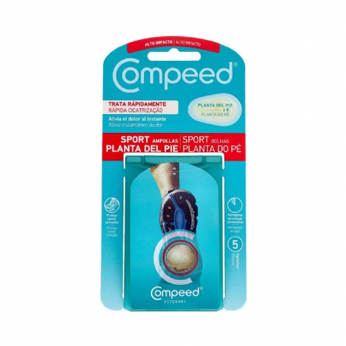 Compeed sport ampollas planta del pie (5 u)