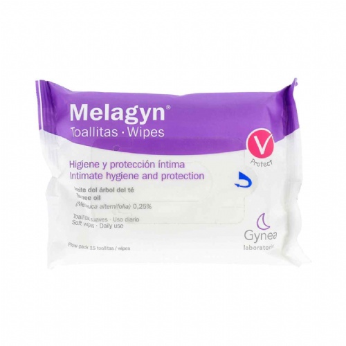 Melagyn toallitas (flow pack 15 u)