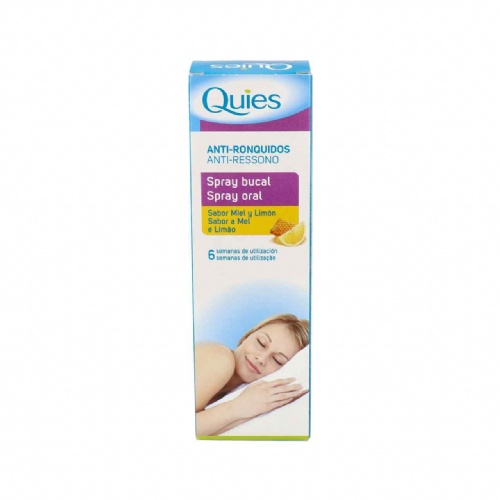 Quies spray bucal antirronquidos (1 envase 70 ml miel y limon)