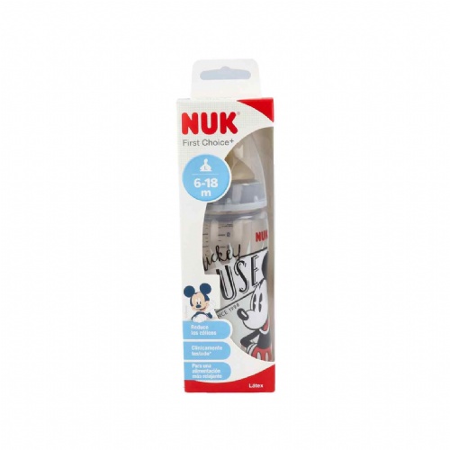 Biberon fc pp latex - nuk first choice (2 l 300 ml disney mickey)