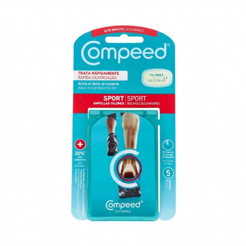 Compeed sport ampollas talones (5 u)