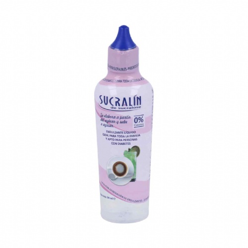 Sucralin de sucralosa endulzante (1 envase 84 ml)