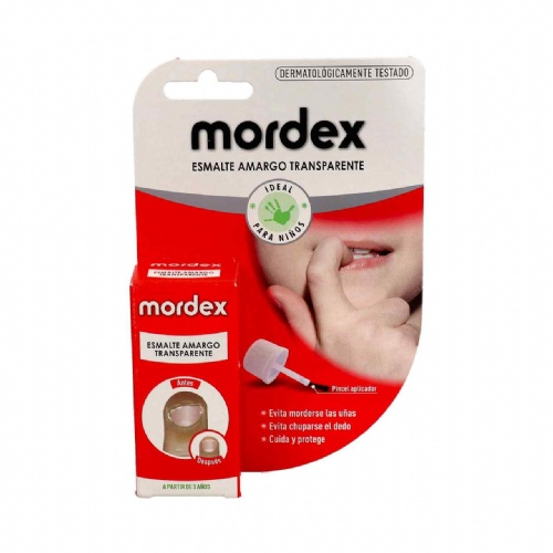 Mordex esmalte amargo transparente (con pincel 9 ml)