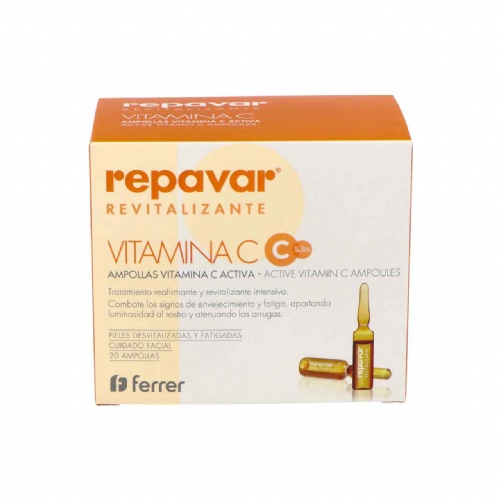 Repavar revitalizante ampollas (20 amp)