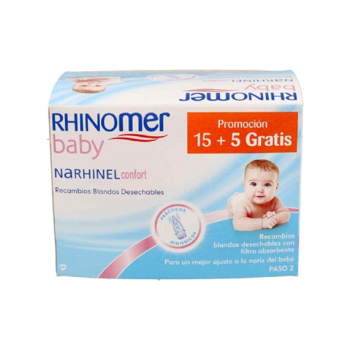 Rhinomer baby (20 recambios blandos desechables)