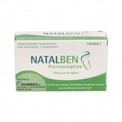 Natalben preconceptivo (30 caps)