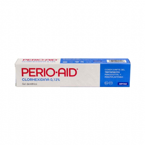 Perio aid 0.12 tratamiento gel dentifrico topico (75 ml)