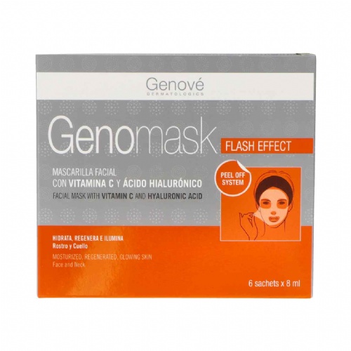 Genomask mascarilla facial con vitamina c (monodosis 8 ml)