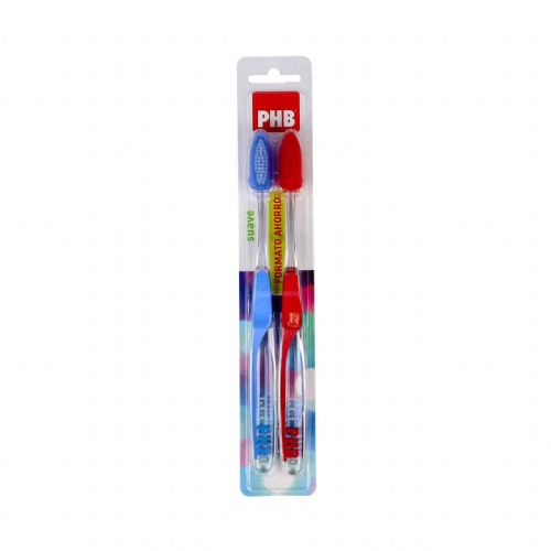 Cepillo dental adulto - phb plus (suave duplo)