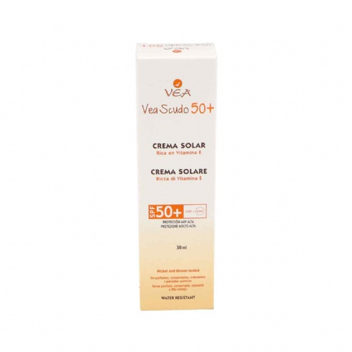 Vea scudo 50+ crema solar rica spf50+ (1 envase 30 ml)