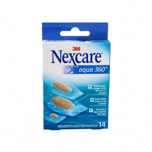 3m nexcare agua 360º - aposito adhesivo (surtido 14 apositos)