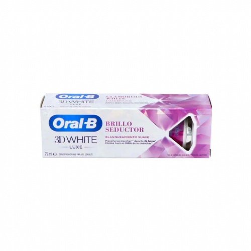 Oral-b 3dwhite pasta dental luxe brillo seductor (1 envase 75 ml)