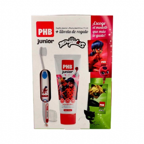 Pack phb junior cepillo plus junior (+ pasta fresa +regalo)