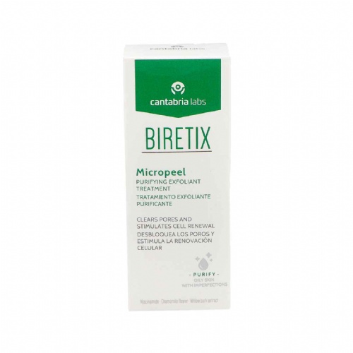 Biretix micropeel tratamiento exfoliante purificante (1 envase 50 ml)