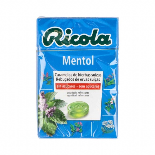 Ricola caramelos sin azucar (mentol 50 g)