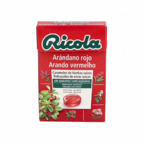 Ricola caramelos sin azucar (arandano 50 g)