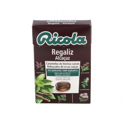 Ricola caramelos sin azucar (regaliz 50 g)