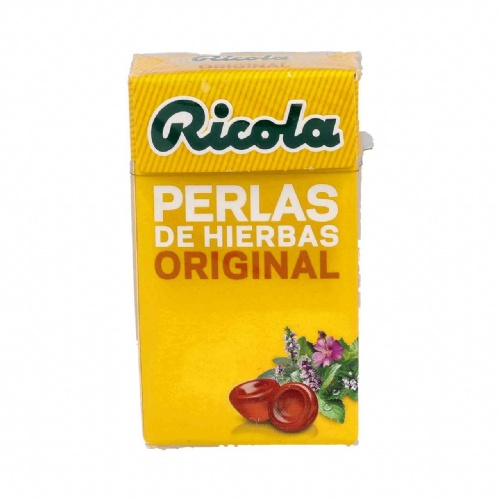 Ricola perlas sin azucar (hierbas 25 g)