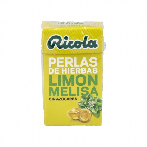 Ricola perlas sin azucar (limon 25 g)