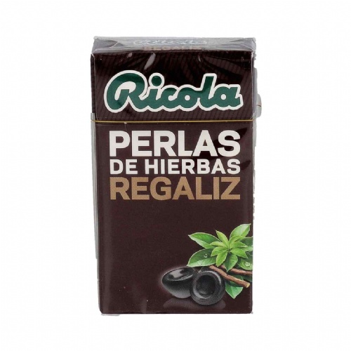 Ricola perlas sin azucar (regaliz 25 g)