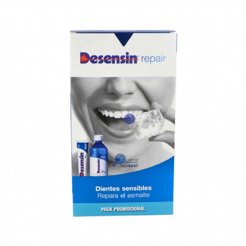 Desensin repair pasta dental + colutorio (pack 75 ml+500 ml)