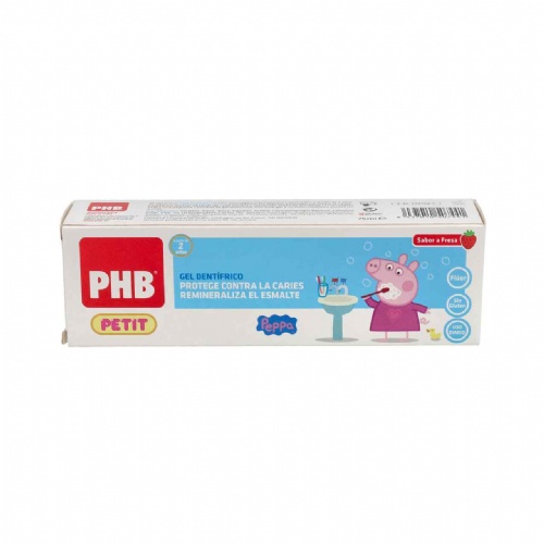 Phb petit gel dentifrico infantil (75 ml peppa)