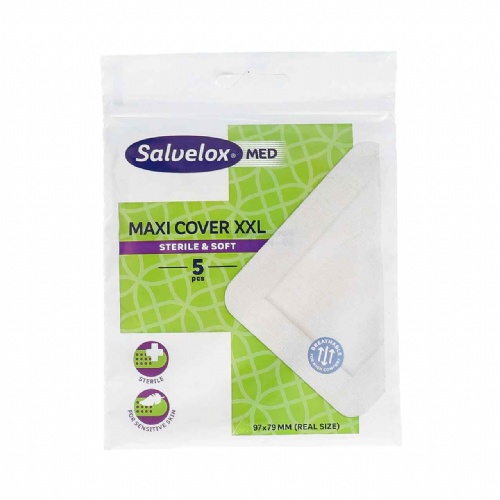 Salvelox med maxi cover - aposito esteril (xxl 5 apositos)