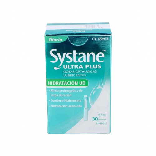 Systane ultra plus hidratacion unidosis - gotas oftalmicas lubricantes (0.7 ml 30 viales ud)