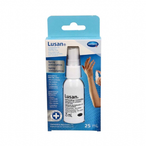 Clorhexidina - lusan (2% 1 spray 25 ml)