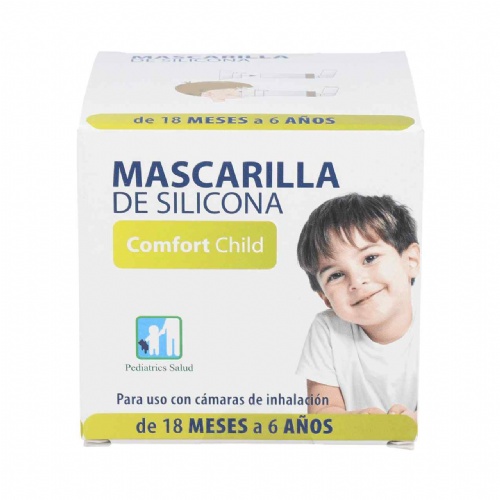 Mascarilla de silicona - pediatrics salud (18 meses a 6 años (krt-r-c))