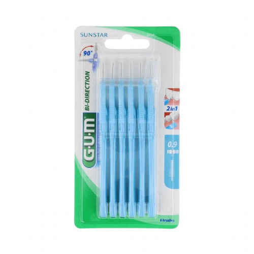 Cepillo interdental - gum 2314 bi-direction (micro-fino conico 6 u)