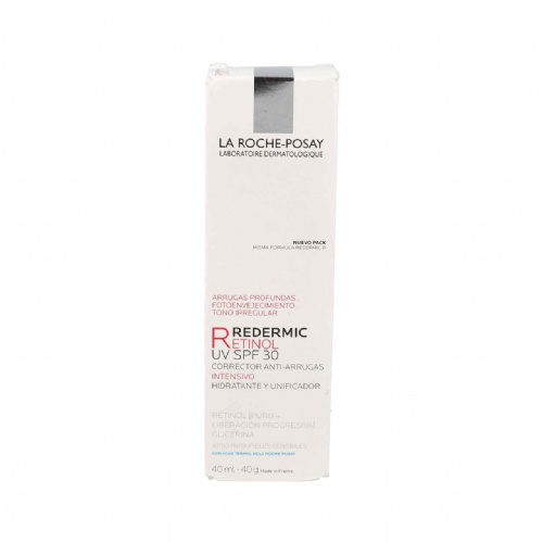 Redermic r corrective uv spf 30 - la roche posay antiedad (1 envase 40 ml)