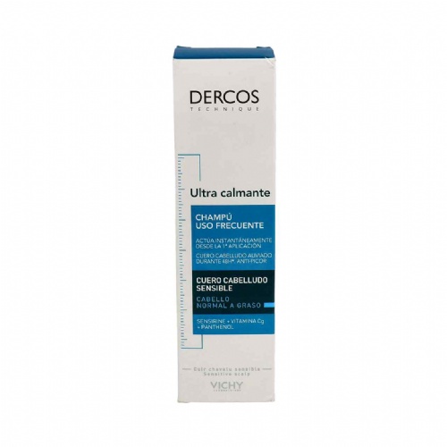 Dercos technique champu ultra calmante - cabello normal a graso (1 envase 200 ml)