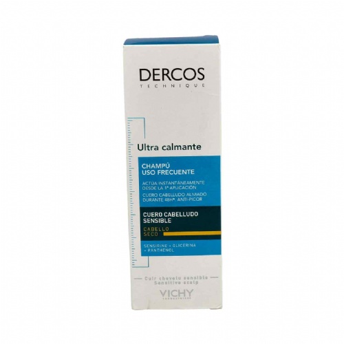 Dercos technique champu ultra calmante - cabello seco o coloreado (200 ml)