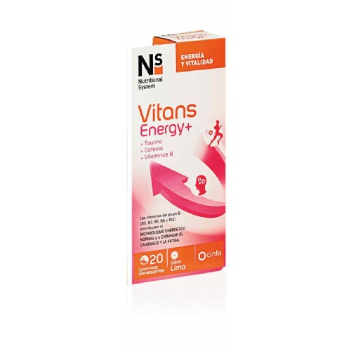 Vitans energy+ (20 comprimidos efervescentes)