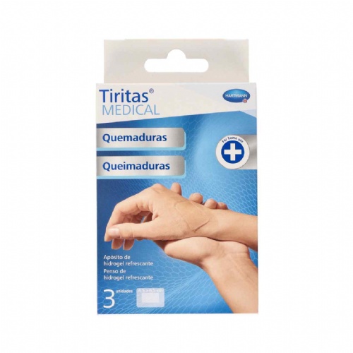 Tiritas medical quemaduras (4.5 x 6.5 cm 3 unidades)