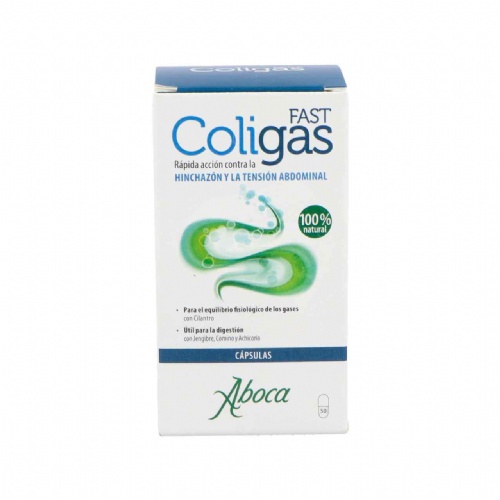 Coligas fast capsulas (50 capsulas)