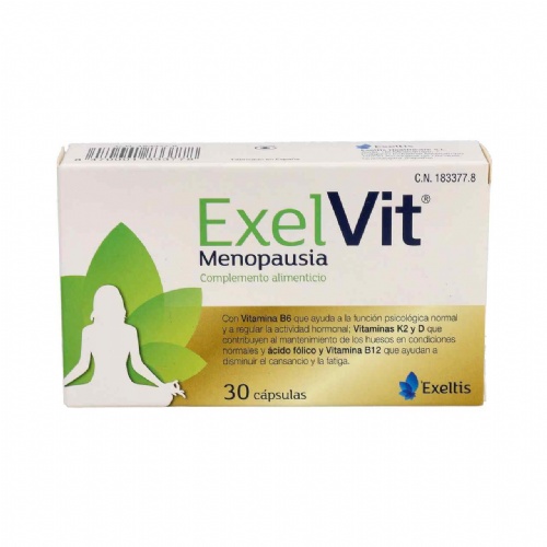 Exelvit menopausia (30 caps)