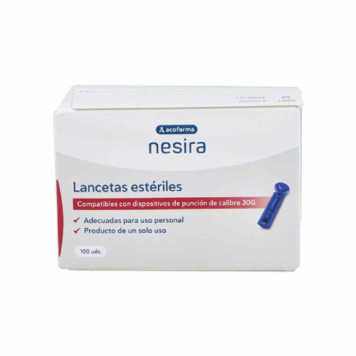 Acofar lancetas esteriles (100 lancetas)