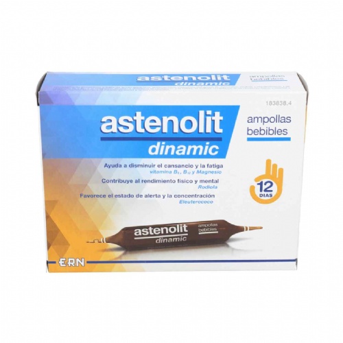 Astenolit dinamic (12 ampollas bebibles 10 ml)