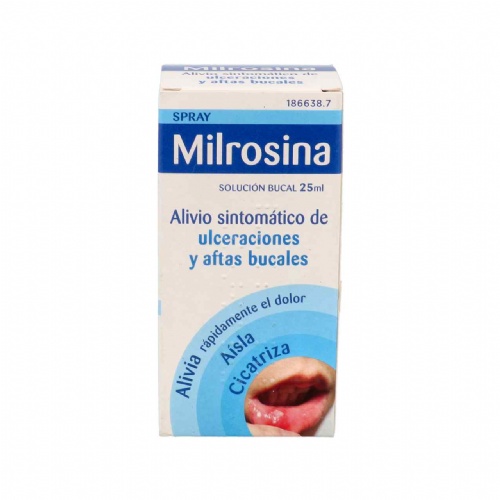 Milrosina spray solucion bucal (25 ml)