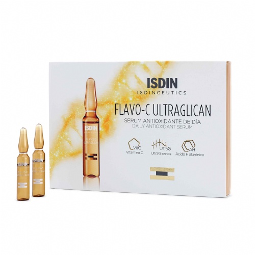 Isdinceutics flavo-c ultraglican (10 ampollas 2 ml)