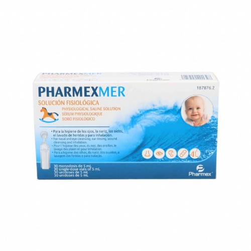 Pharmexmer solucion fisiologica (30 unidosis x 5 ml)