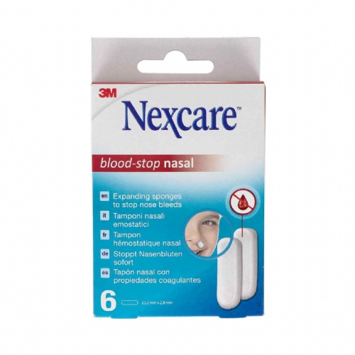 3m nexcare blood stop - tapon nasal (2 u)