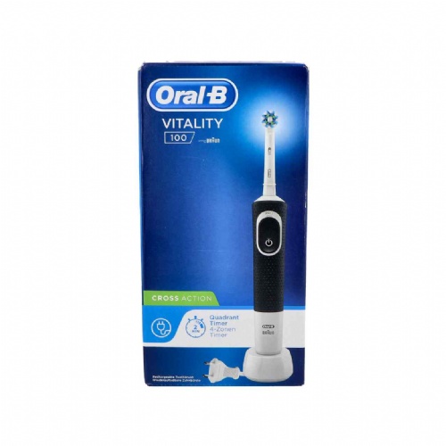 Cepillo dental electrico recargable - oral-b vitality pro (1 unidad + 2 recambios color negro)